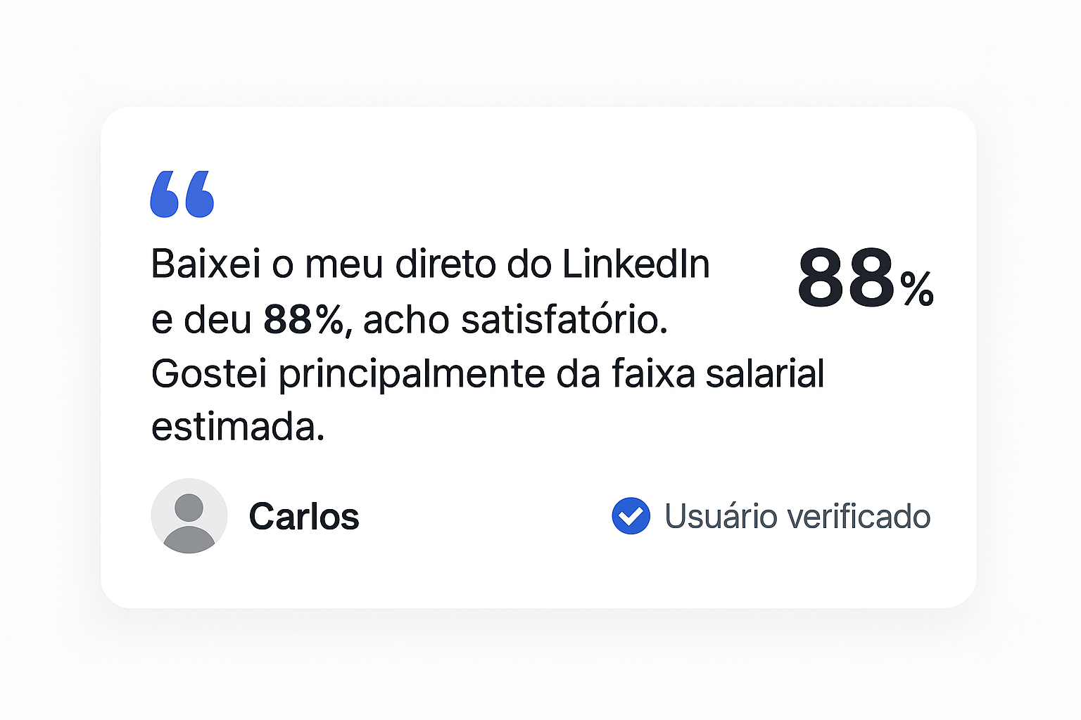 Depoimento real de usuário do Curriculum AI - f1