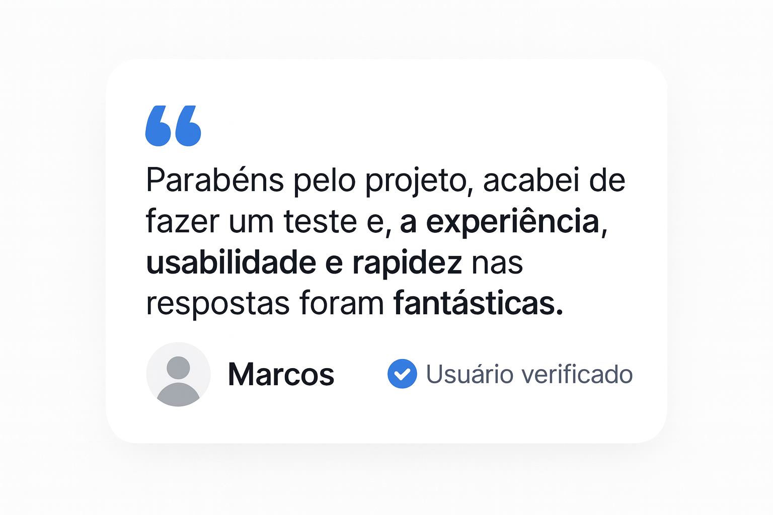 Depoimento real de usuário do Curriculum AI - f2